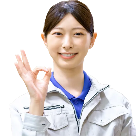 女性作業者の画像